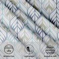 thumbnail image 4 of Outdoor Boho Tablecloth Round 60 Inch Gray and White Geometric Striped Table Cloth Washable Modern Bohemian Table Cover Decorative for Home Kitchen Dining Indoor Party Picnic Home Decor, 4 of 6