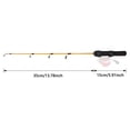 thumbnail image 2 of Fishing Gear Pocket Fishing Rod 19 Inch Mini Lightweight Ice Fishing Rod with Comfort Handle for Travel Saltwater and Freshwater Fishing Outdoor Portable Short Fishing Pole, 2 of 4