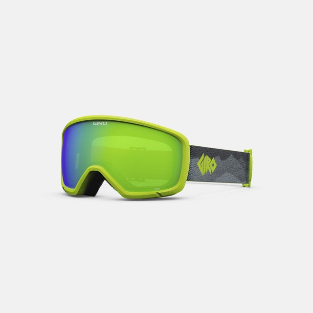 GIRO Stomp Ano Lime Linticular/Loden Green, No Size