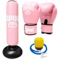 thumbnail image 1 of Kit de gants de sac de boxe pour enfants Tapout rose, 1 of 2