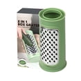 thumbnail image 2 of Urbanstrive Stainless Steel Kitchen Handheld Grater for Cheese and Vegetables with Secure Container and Ergonomic Handle, 2 of 6