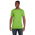 thumbnail image 1 of Hanes T-Shirt à Col Ras du Cou en Coton Ringspun Nano-T pour Hommes, Style 4980, 1 of 1