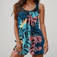 thumbnail image 3 of UPPADA Two Piece Tankini Swimsuits for Women High Waisted 2 Piece Bathing Suits Floral Print Tankini Set Tummy Control Modest Swimwear for Holiday Multicolor,2xl, 3 of 6