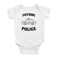 thumbnail image 1 of Future Police Barboteuses Drôles pour Bébé Garçon Fille Unisexe, 1 of 3