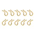 thumbnail image 1 of jinwen 10 Pieces Brake Pad Cotter Pin Calipers Fixing Snap Sp Clips Clamps Gold, 1 of 9