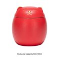 thumbnail image 4 of Transemion Elegant Ceramic Canisters Wide Application Sturdy And Durable Large Capacity Portable Moisture-proof red 500ml 1Set, 4 of 6