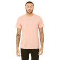 thumbnail image 1 of BELLA+CANVAS T-Shirt Jersey CVC pour Homme, 4TG, Pêche Chiné, 1 of 3