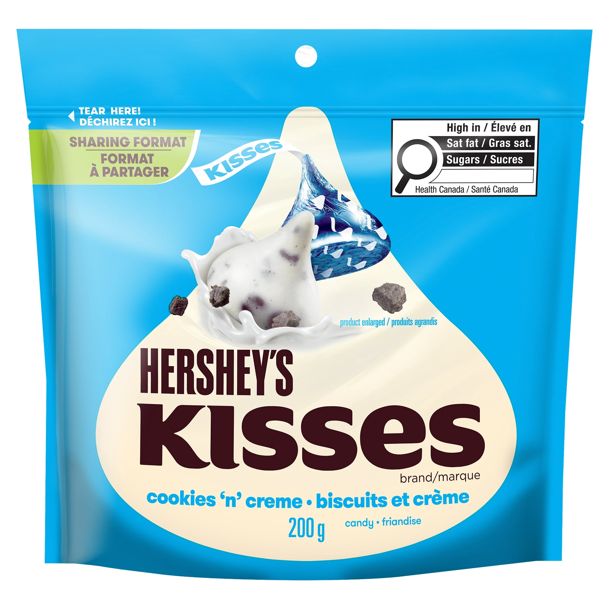 HERSHEY'S KISSES COOKIES 'N' CREME Candies