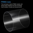 thumbnail image 4 of Unique Bargains Tuyau Acrylique Transparent Rigide Tube Rond 155mm ID 160mm OD 6 Pouces pour Lampes et Lanternes Système de Refroidissement par Eau, 4 of 6