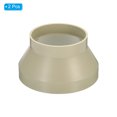 thumbnail image 3 of Unique Bargains 6' to 4' Duct Reducer Connector Ventilation Tube Increaser Adapter Beige 2 Pack, 3 of 5