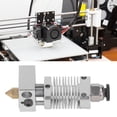 thumbnail image 4 of Metal Hotend Kit, Fast Cooling 3D Printer Extruder Head Aluminum Alloy Shell  Compatibility With 0.4mm Nozzle For ABS Nylon Filaments Red,Silver, 4 of 8