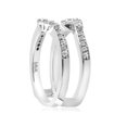 thumbnail image 2 of 1/2ct Bague de Protection Diamant Insert Enhancer Or Blanc 14K, 2 of 3