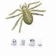 thumbnail image 1 of SIYTUAU Animal Skeleton Decor For Halloween Spider Bat Props Indoor Outdoor Display White Plastic Life Size Anatomical Model, 1 of 8