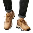 thumbnail image 3 of WEAIXIMIUNG Espadrilles pour Hommes 12 Wide Chaussures de Randonnée d'Extérieur en Cuir à Lacets pour Hommes Chaussures de Sport Décontractées de Randonnée, 3 of 7