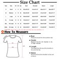 thumbnail image 3 of T-shirts pour Femmes Mode Féminine T-Shirt Imprimé Manches 3/4 Blouse Col Rabattu Décontracté, 3 of 8