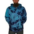 thumbnail image 1 of Tie Dye Mens 1/4 Zip Hoodie, 1 of 2