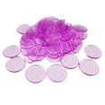 thumbnail image 1 of braveheart 100PCS/Set Plastic 19mm Chips Multi Color Markers Fun Family Club Children Game Supplies Counting Math Toys, 1 of 9