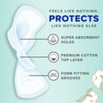 thumbnail image 4 of Always Pure Cotton with FlexFoam Pads, Size 3, Extra Heavy, with Wings, Unscented, 4 of 17