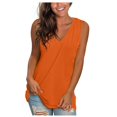 thumbnail image 4 of Birdeem T-Shirt Sans Manches Col en V Ample Mode pour Femmes, 4 of 10