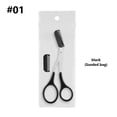thumbnail image 1 of Reduce Price! WSBDENLK Eyebrow Trimmers Scissor 2024 New Eyebrow Scissors With Comb Precision Eyebrow Trimming Scissors Non-Slip Eyebrow Cutter Hair Removal Eyebrow Scissors, 1 of 5