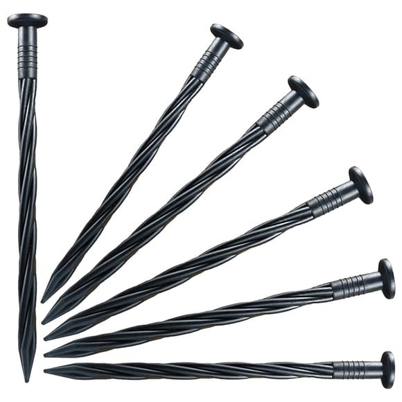 8 Inch Plastic Edging Nails Nylon for Yard Garden Paver Edging