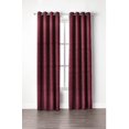 thumbnail image 1 of Mainstays Leaf Jacquard Window Curtain Wine, 1 of 1