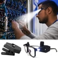 thumbnail image 1 of PRETXORVE Mini Glasses Lamp Portable Outdoor Emergency Glasses Clip- Reading, 1 of 9