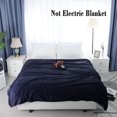 thumbnail image 2 of Unique Bargains Home Bedroom Soft Microplush Fleece Throw Blanket for Twin/Full/Queen Bed, 2 of 10