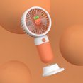 thumbnail image 3 of Cartoon Handheld Fan, USB Rechargeable Portable Fan for Children, 3 of 3