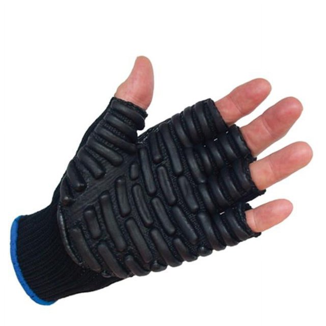 IMPACTO VI4746 Gant Réducteur de Vibrations Tactiles Noirmaxx - Moyen