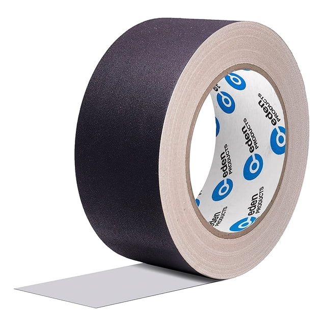 Ruban Gaffer de Qualité Professionnelle 2 Pouces X 30 Yards Ruban Polyvalent, Sans Résidu, Fini Mat, Imperméable, Intérieur/extérieur, Robuste Non Réfléchissant - Lot de 2