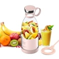 thumbnail image 1 of Zootealy Portable Mini Fast Blender 350ml Juicer Cup with Wireless Charging 4 Blades for Smoothie Milkshake Juice Baby Food, 1 of 6