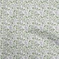 thumbnail image 1 of oneOone Polyester Spandex Green Fabric Floral Craft Projects Decor Fabric Printed By The Yard 56 Inch Wide, 1 of 4