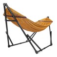 thumbnail image 2 of Tranquillo Universal 116" Double Hammock w/ Adjustable Stand & Bag, Yellow, 2 of 12