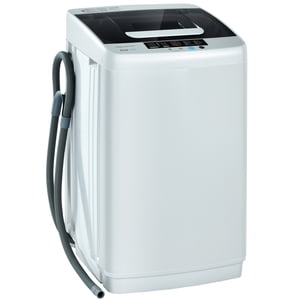 Gymax Full-Automatic laveuse Portable Compact Lave linge Tour 8.8 Lbs