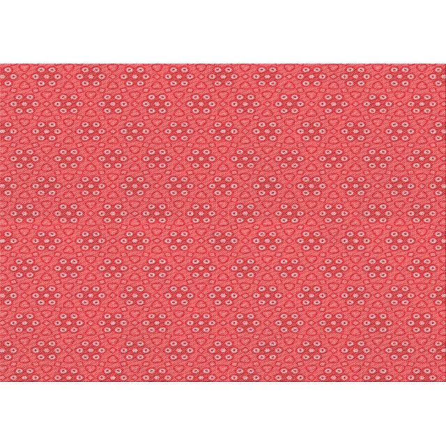 Ahgly Company Tapis d'Intérieur Rectangulaires Transitionnels Rouges Lavables à la Machine, 5 Pieds x 7 Pieds