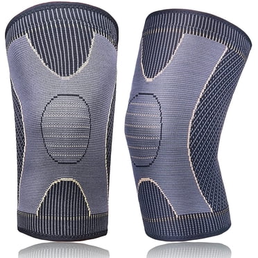 2 Pack Copper Knee Brace Sleeves for Women & Men Arthritis Pain Relief and Support Compression Knee Sleeve