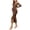 Brown, variant on dmqupv Maternity Baby Shower Dresses Maternity Sweater Dress Rib Knit Long Sleeve Dresses With Side Slit Pregnancy Clothes Beige,Size for S