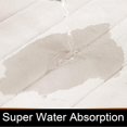 thumbnail image 4 of ORUYROP Memory Foam Bath Mat Rug, 24 x 17 Inches, Comfortable, Soft, Super Water Absorption, Machine Wash, Non-Slip, Thick, Easier to Dry for Bathroom Floor Rugs, Cream, 4 of 7
