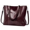 thumbnail image 1 of Estbridg Handbags For Women Large Designer Ladies Bag Bucket Purse Leather, 1 of 4