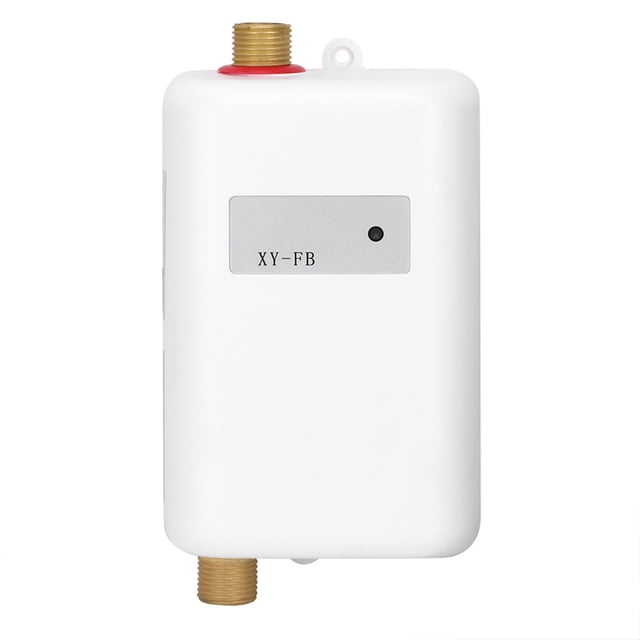 Mini Water Heater, Electric Tankless Water Heater, G 1/2in Interface For Bathroom Kitchen Washing US 110V 3000W