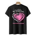 thumbnail image 3 of TINZ Cancer Shirt Women Cancer Shirts Ribbon Cancer Awareness Rainbow T Shirts Cancer Short Sleeve Tops Log Sleeve T Shirts for Women Set Shirt for Women Walking T Shirts Women, 3 of 4
