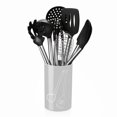 thumbnail image 5 of Zootealy Kitchen Utensils Set 8Pcs Silicone Non-stick Cooking Utensils Stainless Steel Handle Silica Gel Utensil Kitchenware Set, 5 of 5