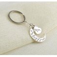 thumbnail image 2 of Key Chain Alloy Pendant Keyring Woman Key keyring gift Holder Decor Key Ring Party Wedding Gift, D1002-Mon, 2 of 9