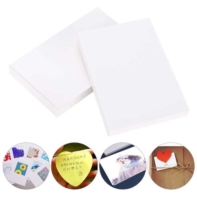 White Thick Paper, Strong White Cardstock Paper Cover White For Pictures For Books