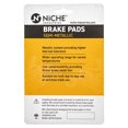 thumbnail image 3 of Niche Rear Brake Pad for Honda Goldwing F6B Semi-Metallic Motorcycle 2 Pack 519-KPA2519D, 3 of 6
