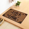 thumbnail image 3 of jifeng 16x24 Inch Halloween Door Mat Pumpkin Welcome Front Door Decorations Hallway Mat, 3 of 9