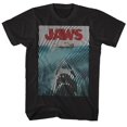 thumbnail image 1 of Jaws Wiggly Black Adult T-Shirt, 1 of 1
