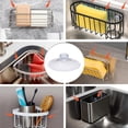 thumbnail image 2 of Storage Rack Replacement Suction Cups Sponge Rack Suction Cups Kitchen Rack Suction Cups Rack Suction Cups Kitchen Closet Organizer Flat with Wheels Heavy Duty Suction Cups for Glass Reusable Wall, 2 of 4