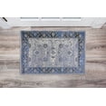 thumbnail image 4 of Vintage Isfahan Grey & Blue 2' x 3' Accent Rug, 4 of 6